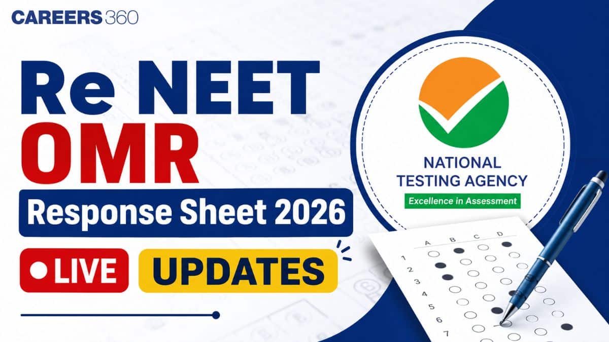 Re NEET OMR Sheet Link 2026 Live: NTA Response Sheet, NEET Result Date at neet.nta.nic.in